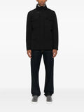 Fay toggle-fastening flap-pocket jacket