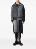Thom Browne flannel fun-mix banker-stripe jacket