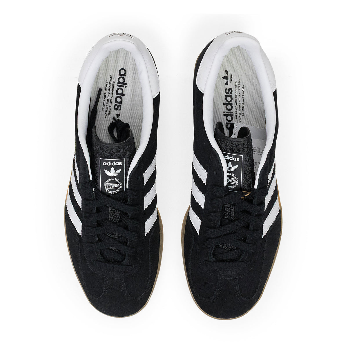 Core Black/Cloud White/Gum Gazelle Indoor Sneakers