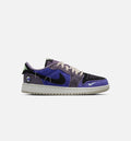 Air Jordan 1 Low OG Youth Sneakers - Regency Purple/Dark Raisin