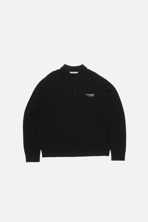Acne Studios Wool Knit Polo