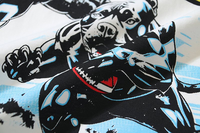 VALE USA Athletic Crest Rhinestone Graphic T-Shirt