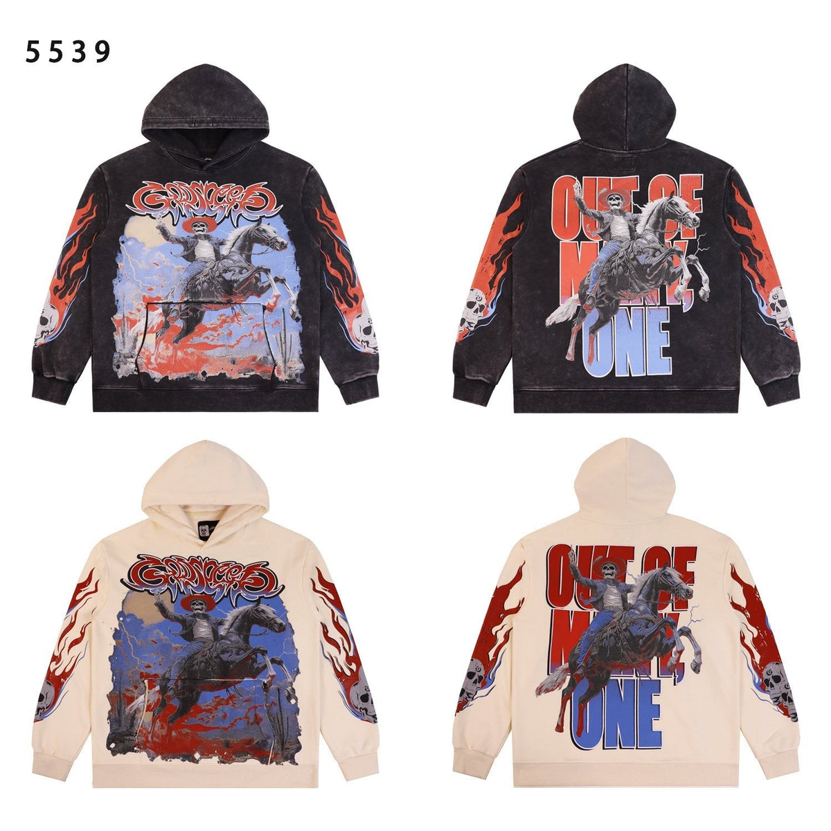 Godspeed Out of My Mind Cowboy Graphic Hoodie