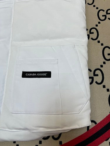 Canada Goose White/Black Freestyle Crew Down Vest